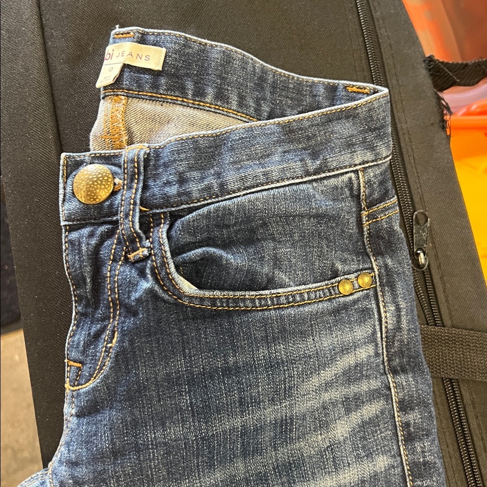 CAbi Medium Rinse Skinny Denim Jeans Size 0